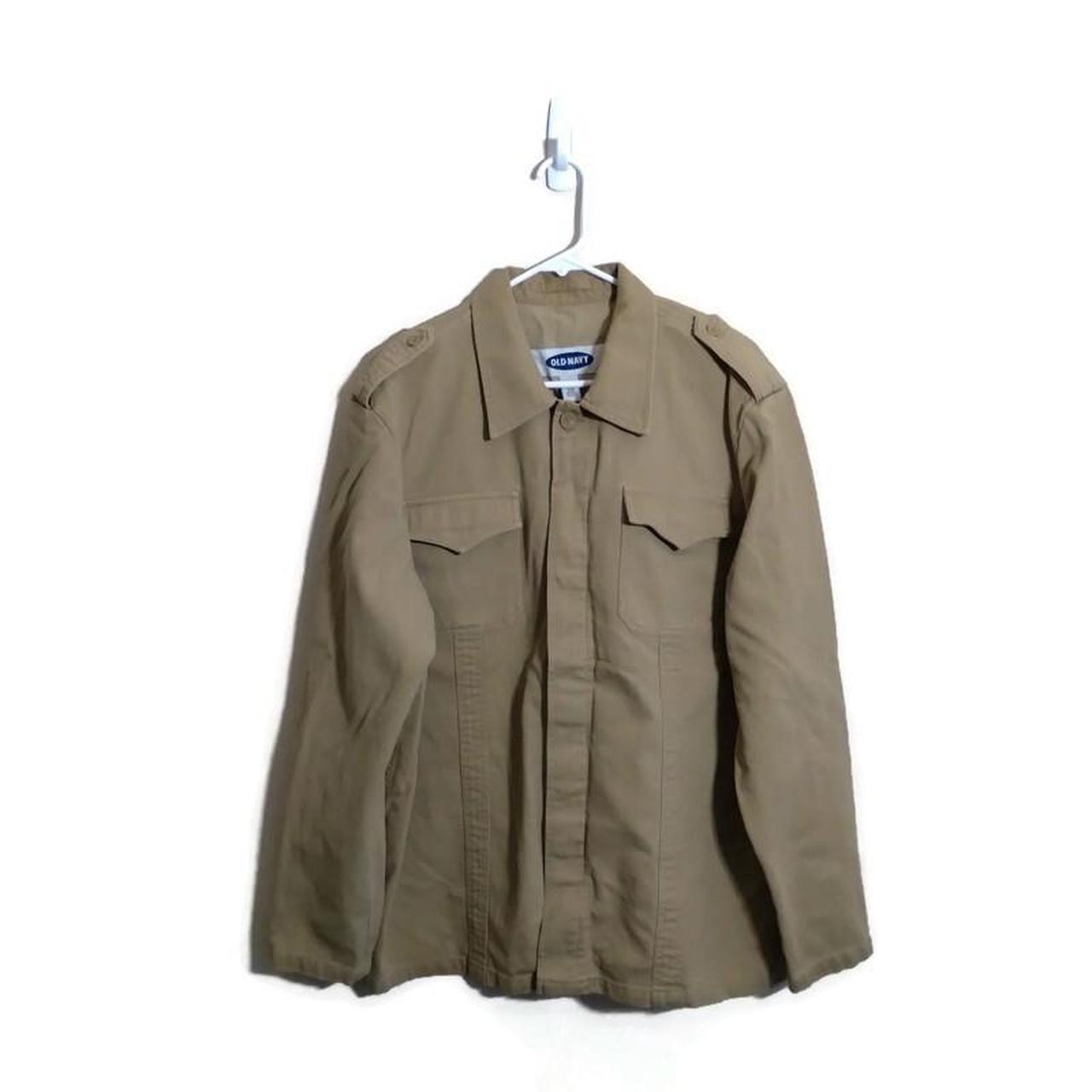 Army fatigue jacket old cheap navy