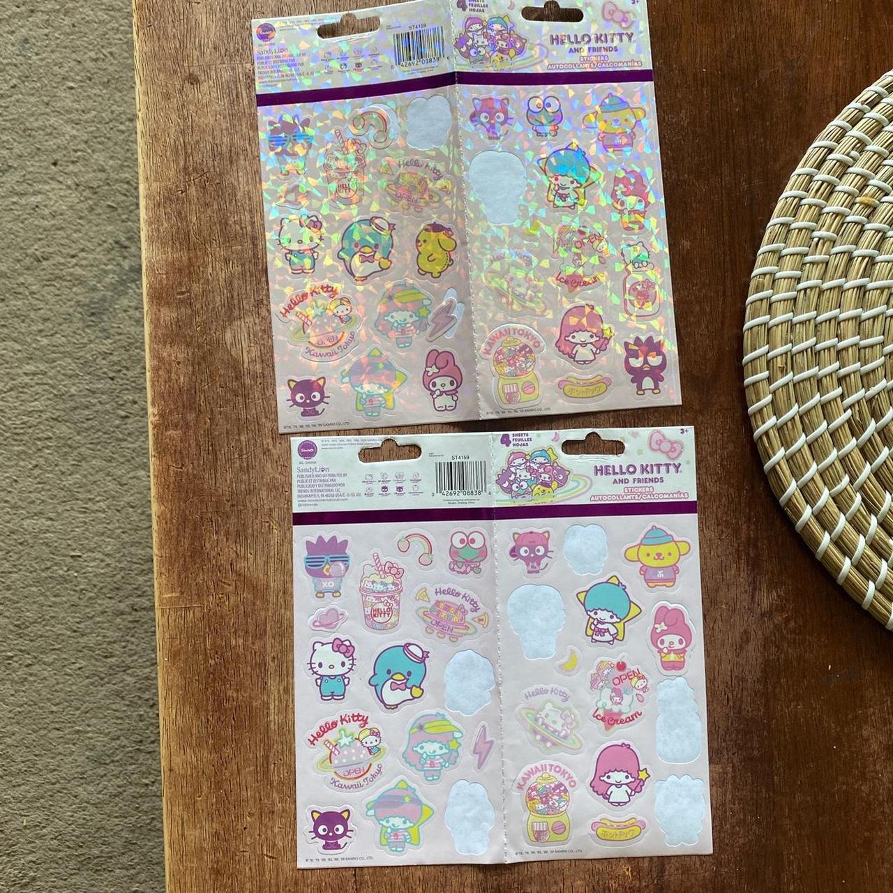 48 pcs Sanrio stickers Hello kitty, little twin - Depop