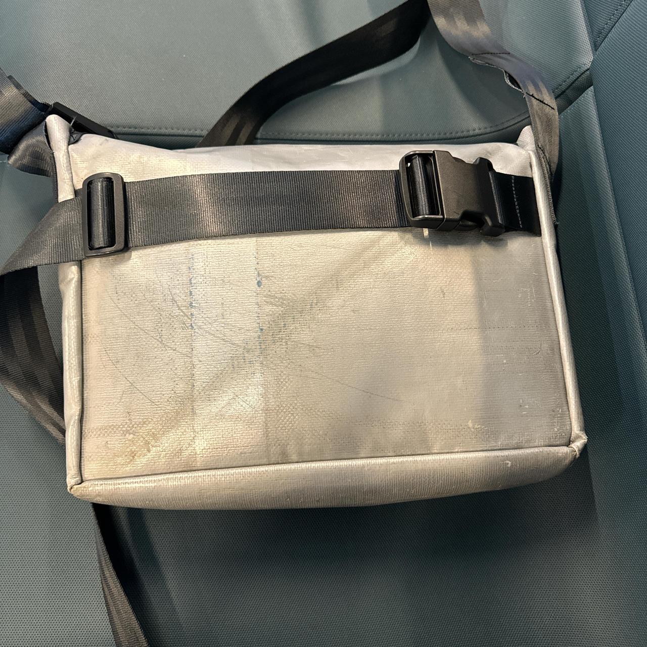 Freitag messenger bag Dexter yellow and silver | Depop