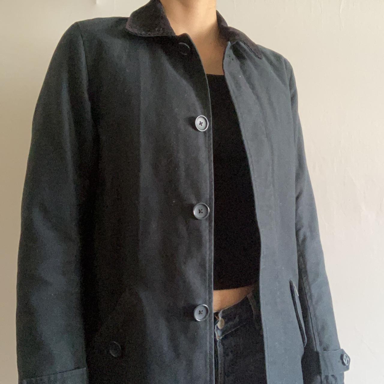 Carhartt Women's Black and Navy Jacket Depop