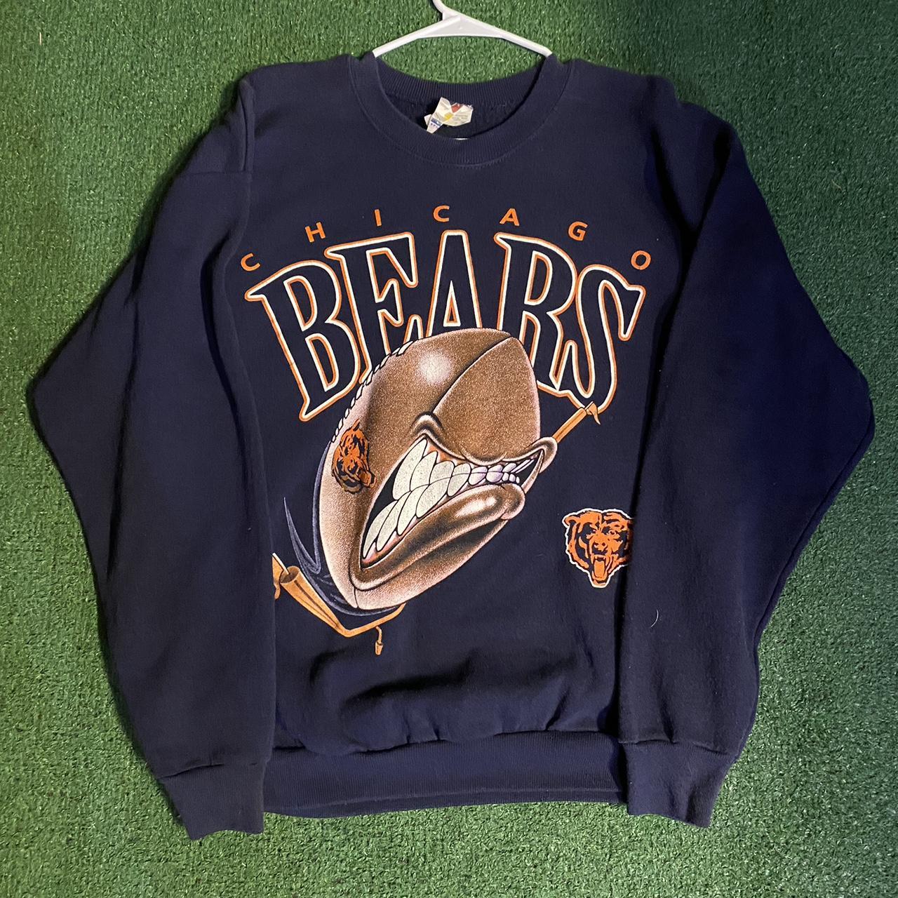 Vintage Chicago Bears Sweater Size: Tagged XXL, - Depop