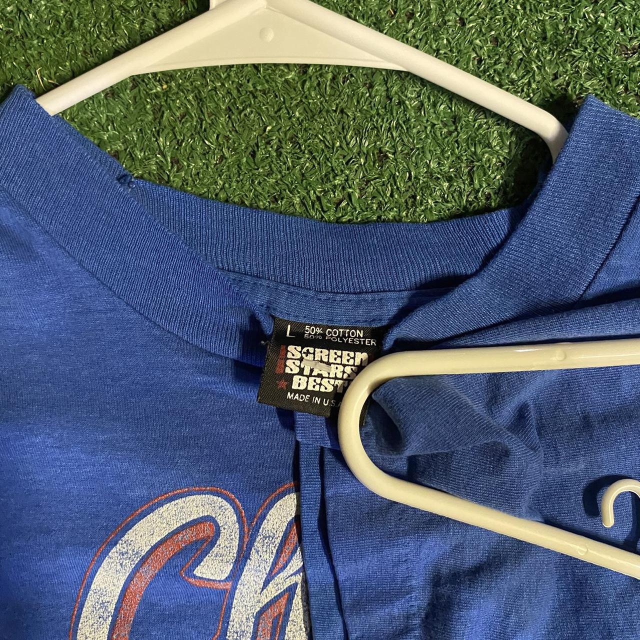 Vintage 1994 Chicago Cubs 3/4 tshirt XL Vintage - Depop