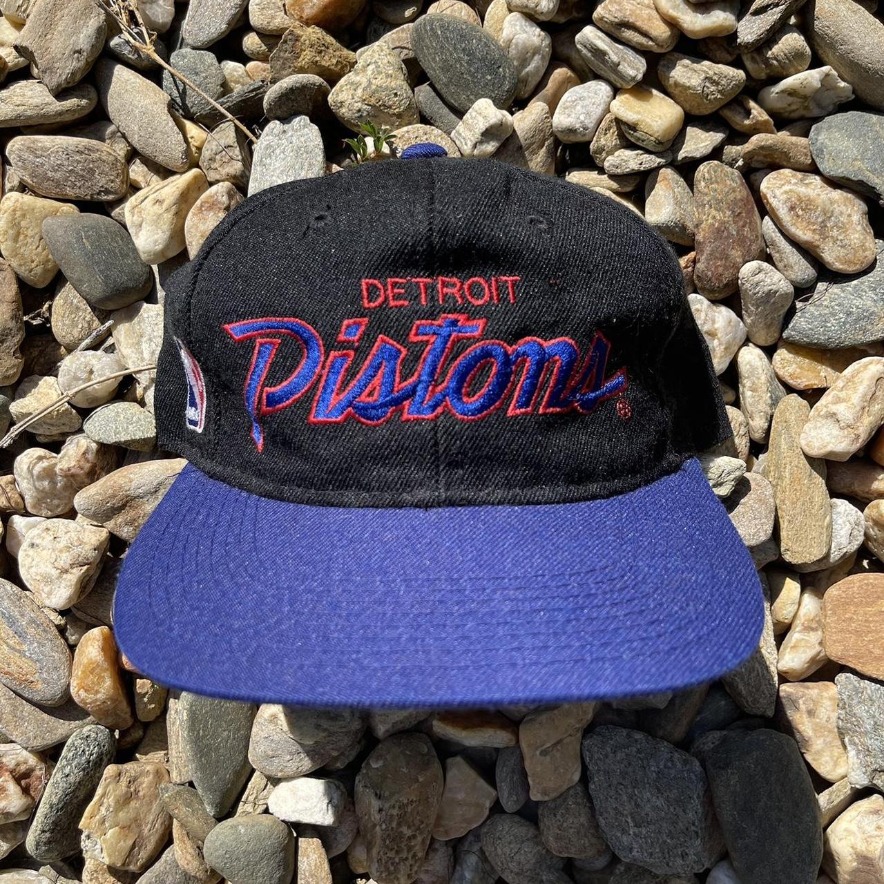 Vintage Detroit Pistons Snapback Hat Sports Specialties