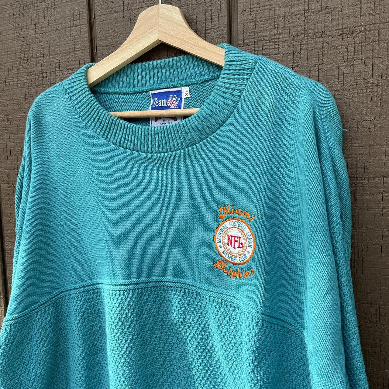 Vintage 90s Miami Dolphins NFL Logo Athletic Puffer - Depop