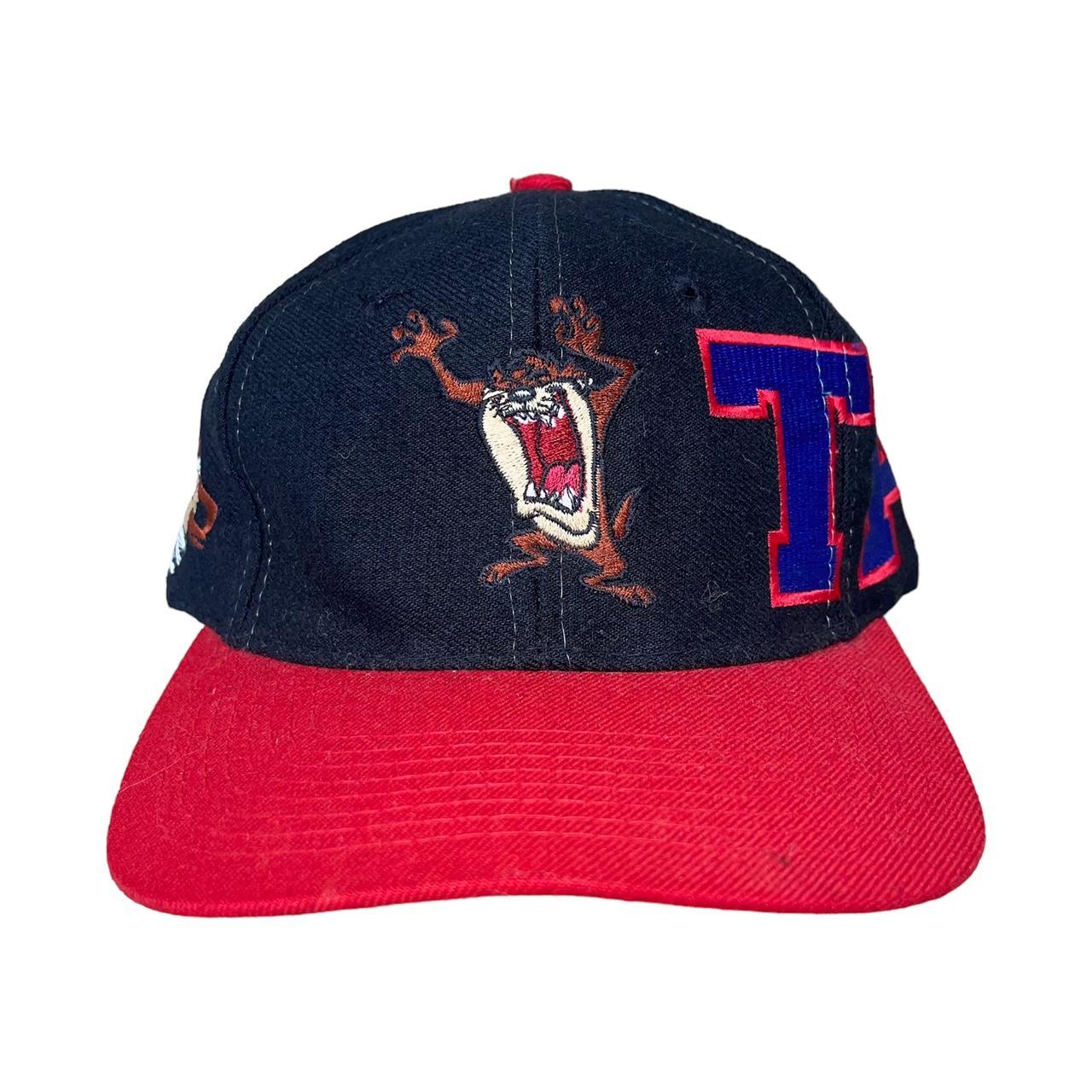 90s VINTAGE 1993 Tasmanian Taz Devil Snapback hot Looney Tunes Hat Cap