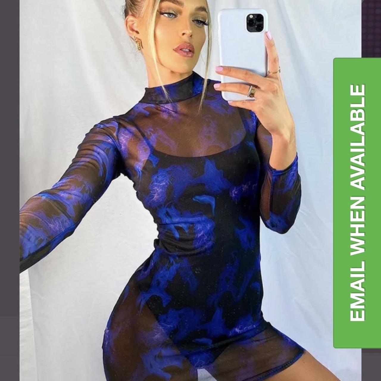 I saw it sale first mesh dress