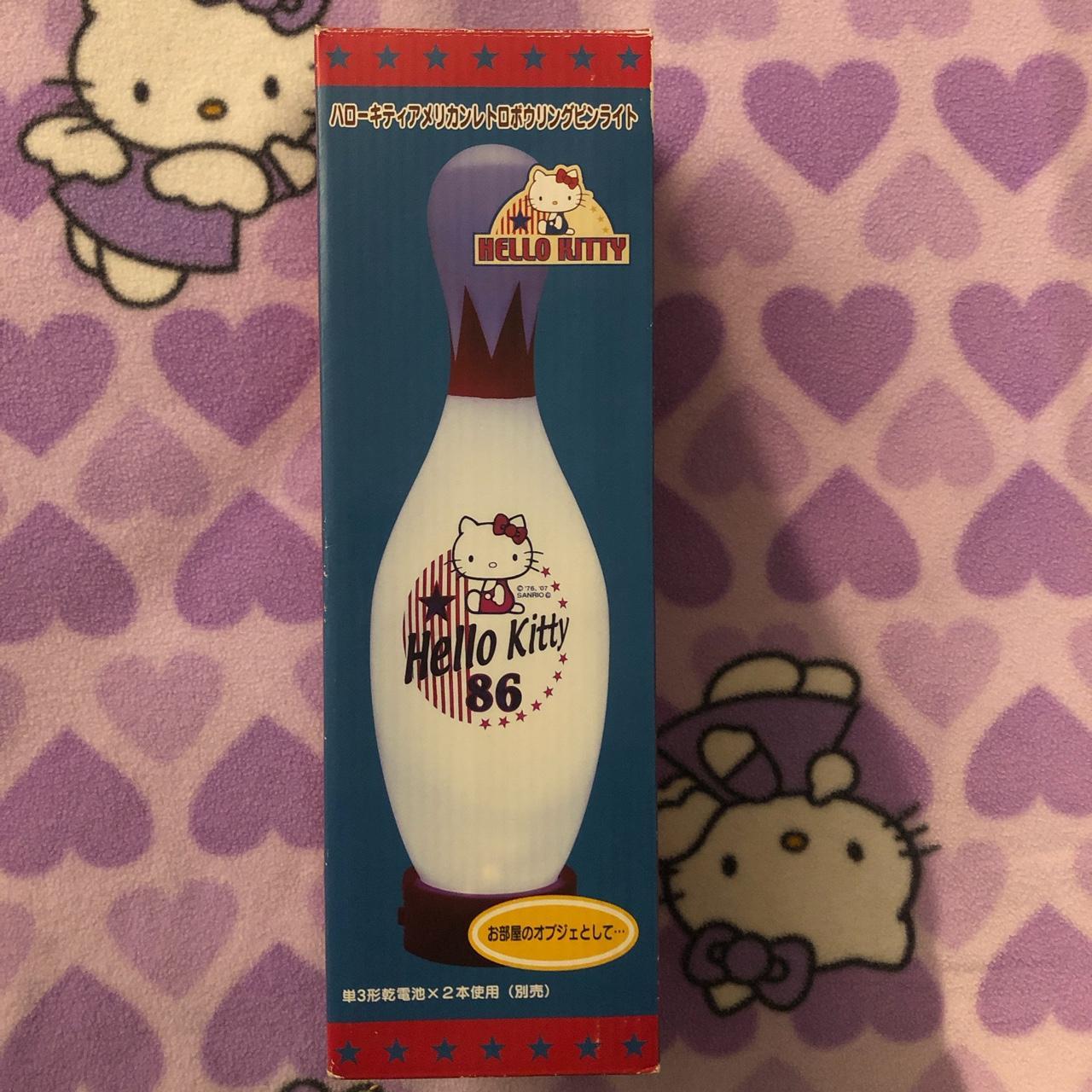 Hello kitty bowling pin lamp Please ask for bundles... - Depop