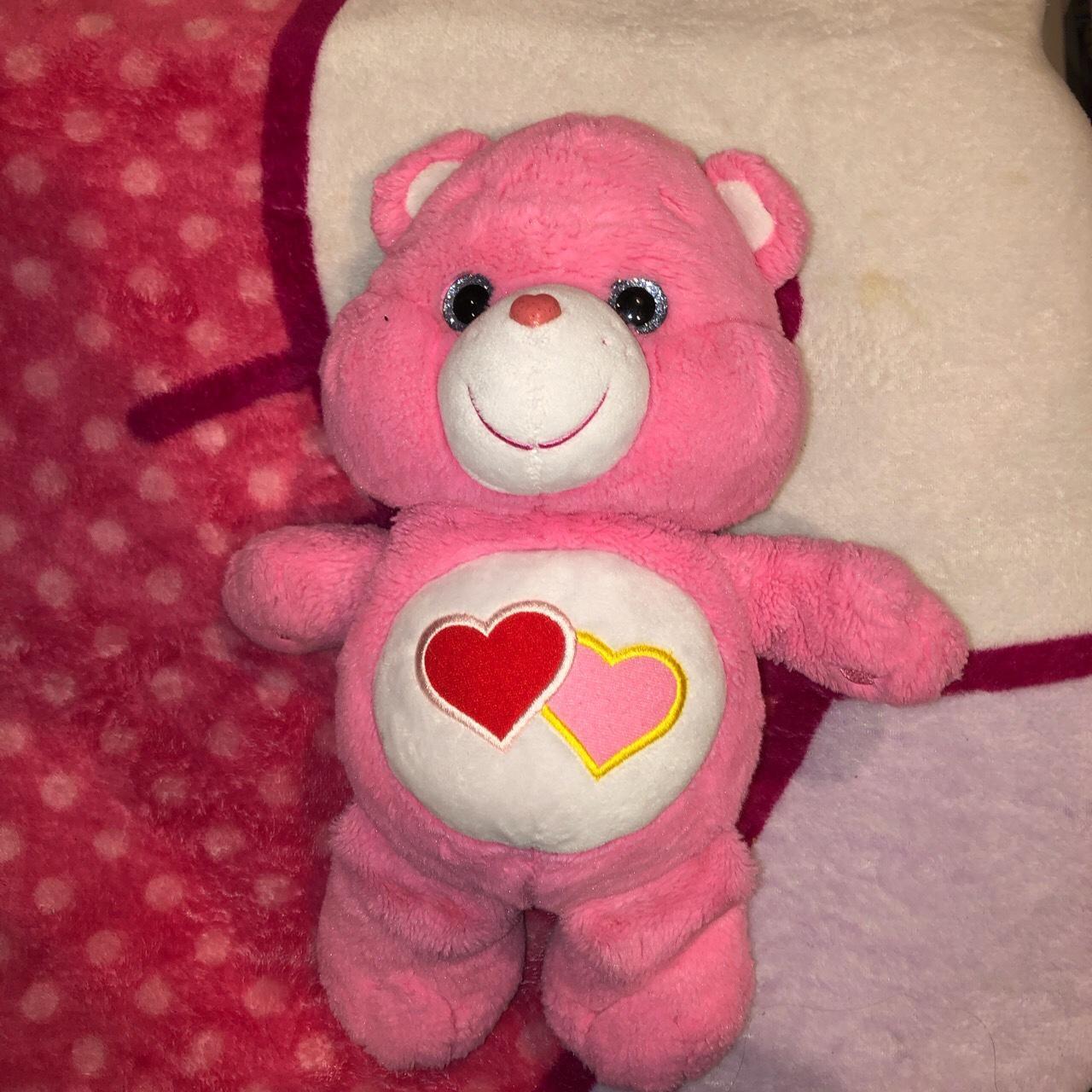 Carebear plushie >.