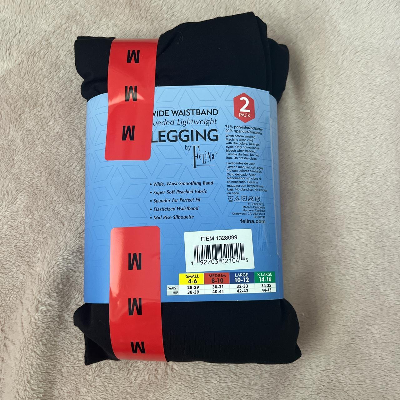 Costco black leggings size medium free. Depop