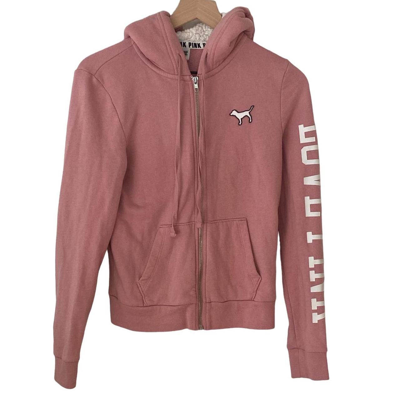 Victoria secret pink full zip outlet hoodie