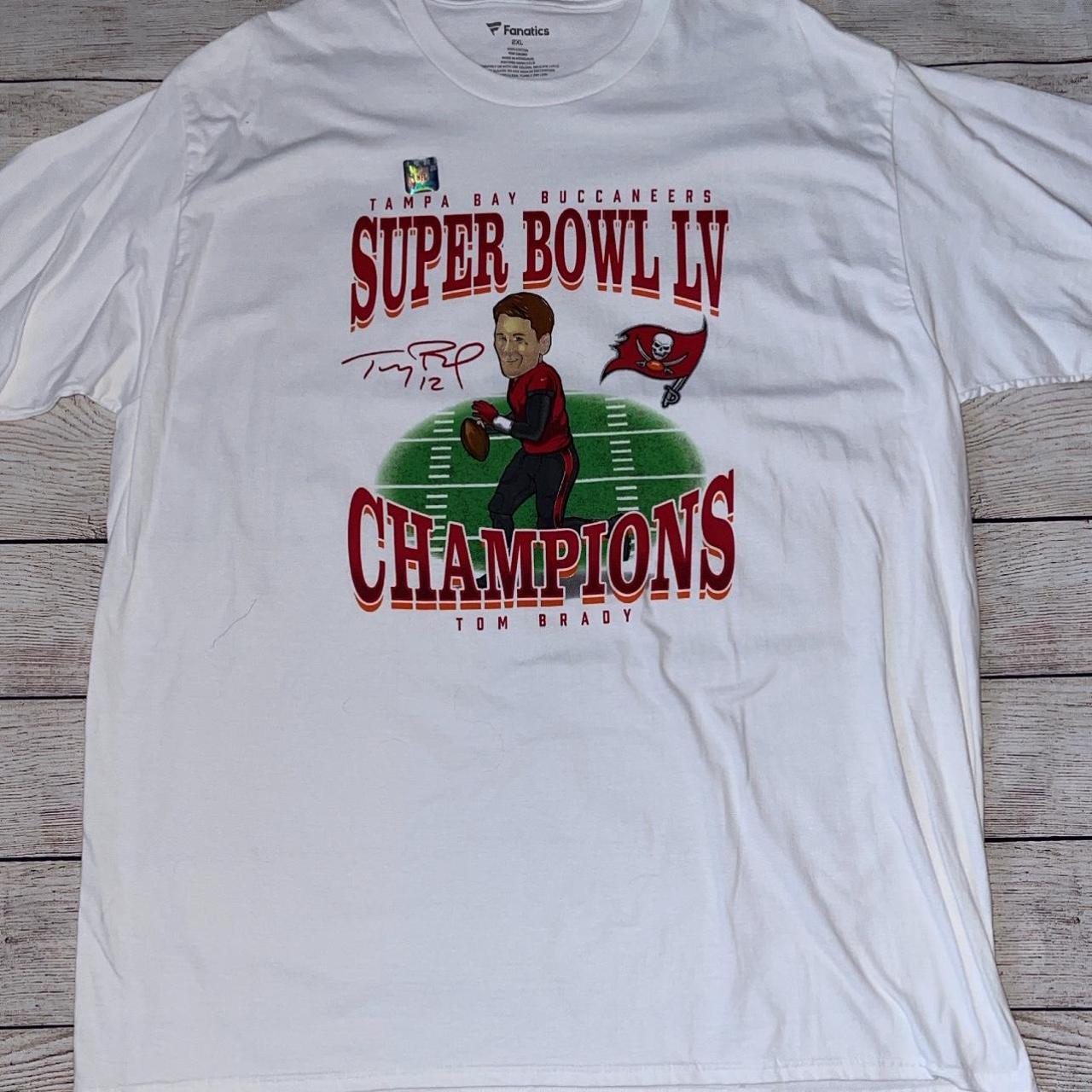 As Is NFL Super Bowl LV Bucs Men's Short Sleeve T-Shirt 