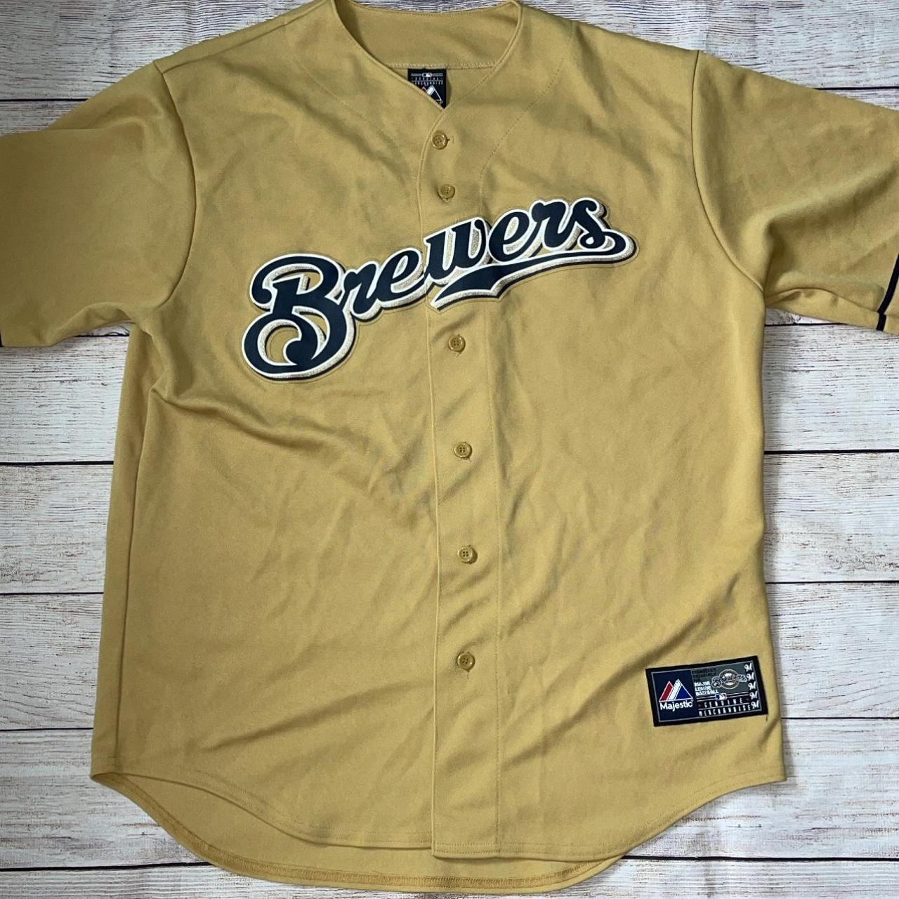 Milwaukee Brewers- Ryan Braun Jersey Excellent - Depop