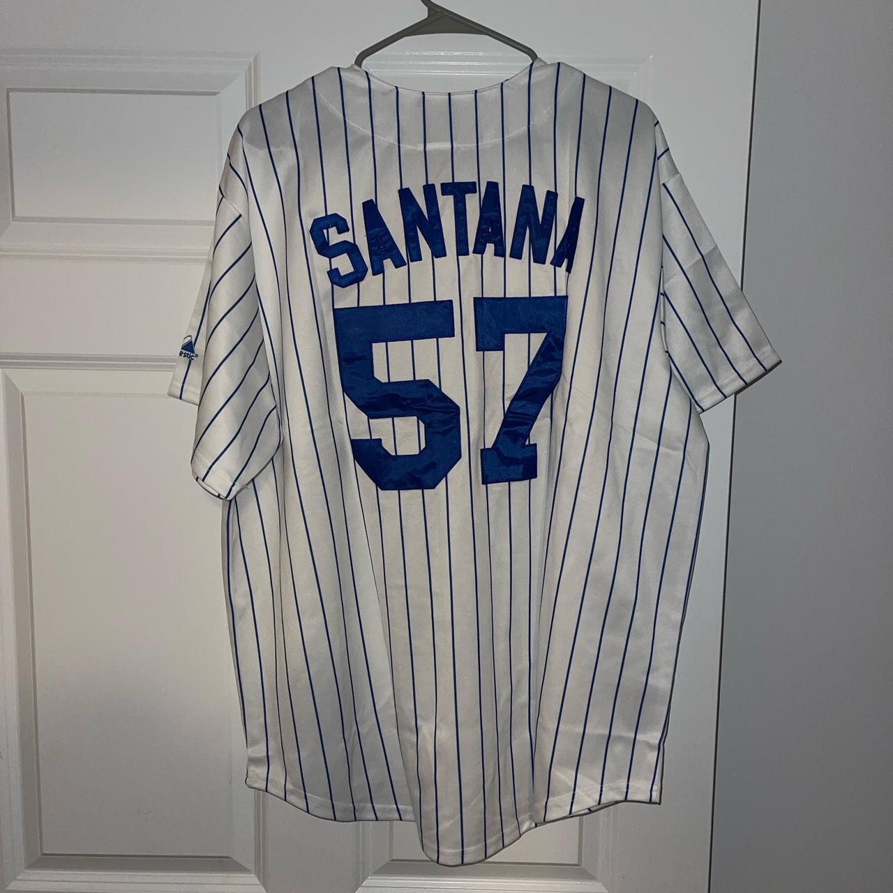 New York Mets Johan Santana majestic vintage jersey - Depop