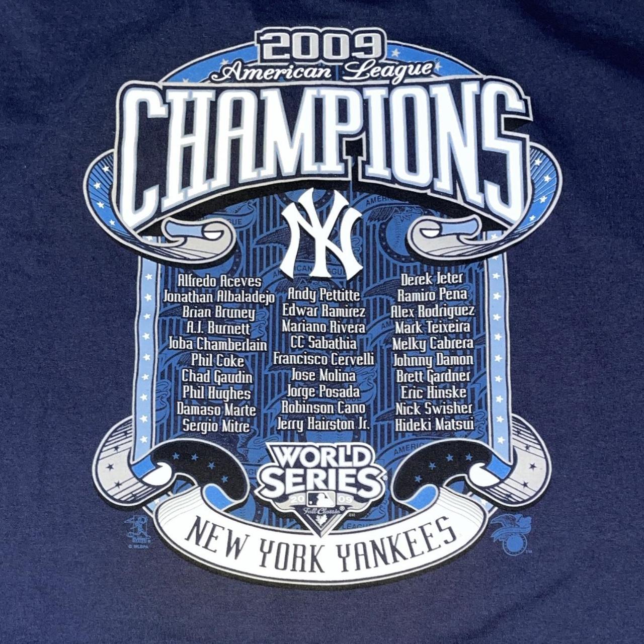 New York Yankees 2009 World Series Jersey adults Xl - Depop