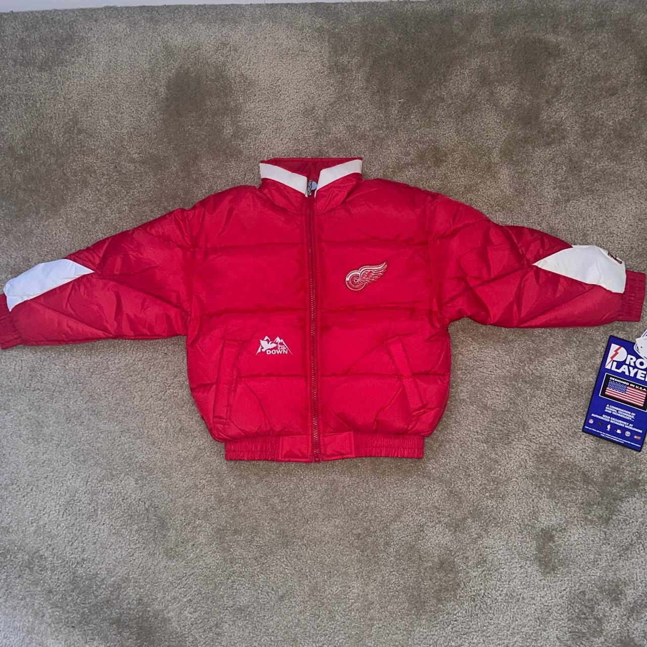 Vintage Pro Player outlets NHL Red Wings Coat