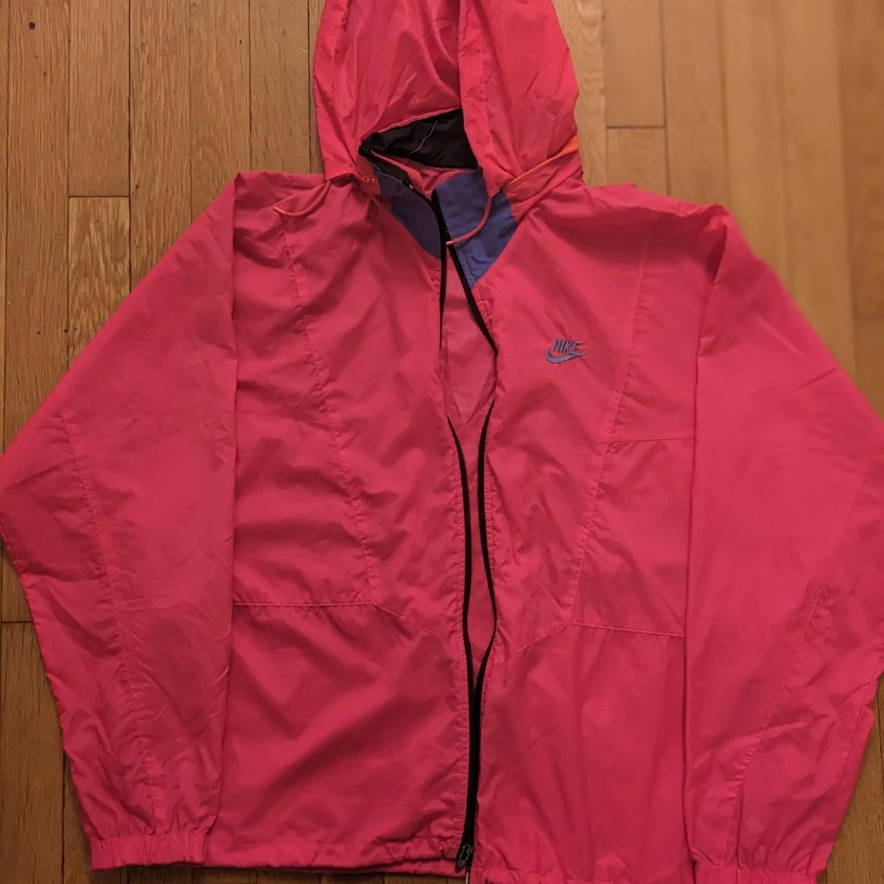 womens nike pink windbreaker
