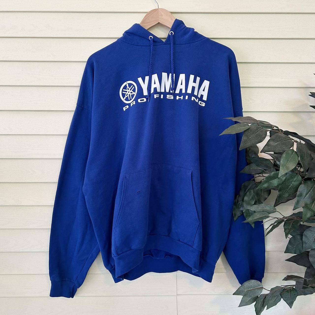 Vintage Yamaha Fishing Hoodie Vintage Yamaha... Depop
