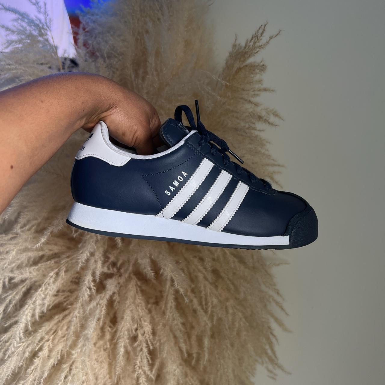 adidas samoa women's blue