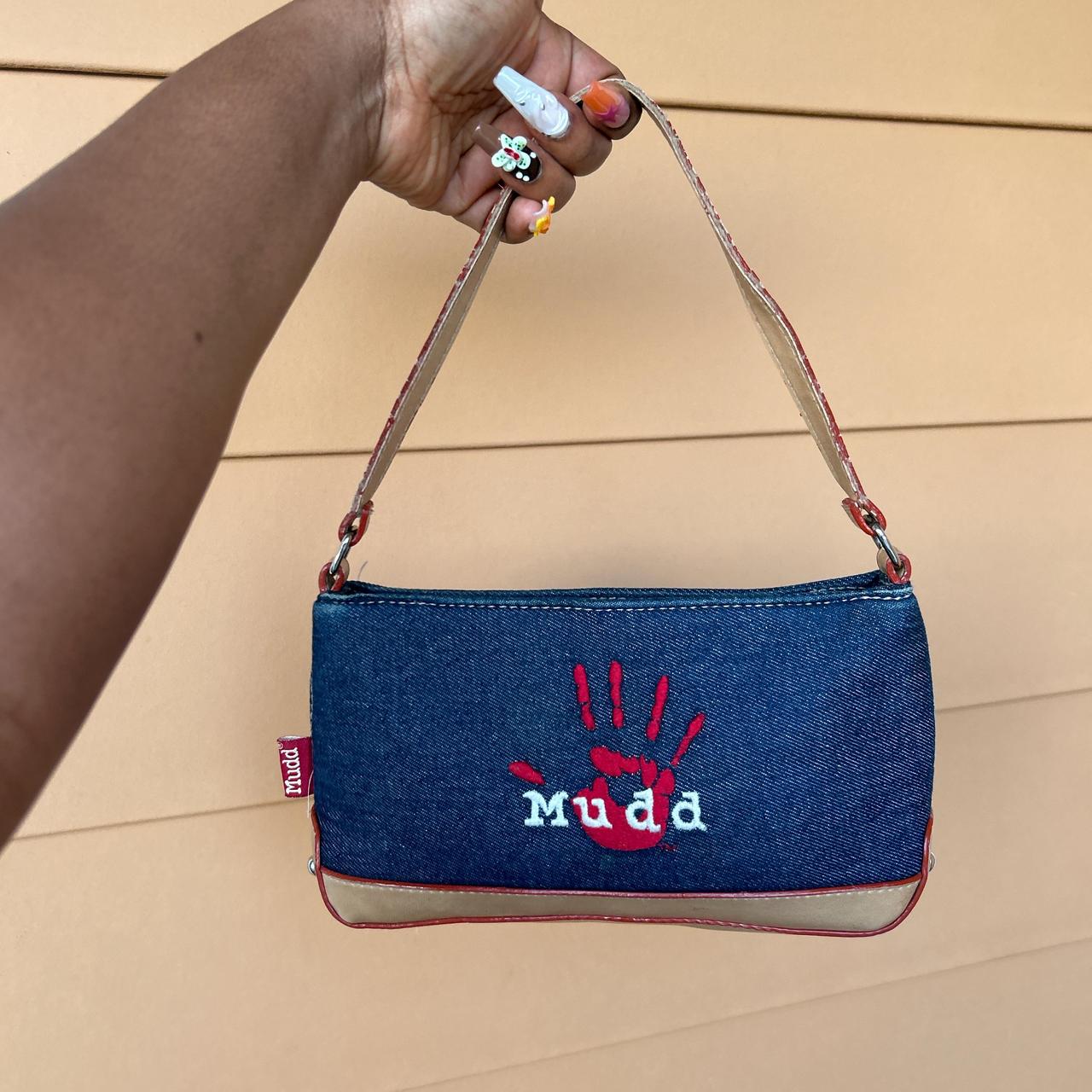 Denim Mudd Mini Purse Y2K Mudd Denim Shoulder Bag Depop