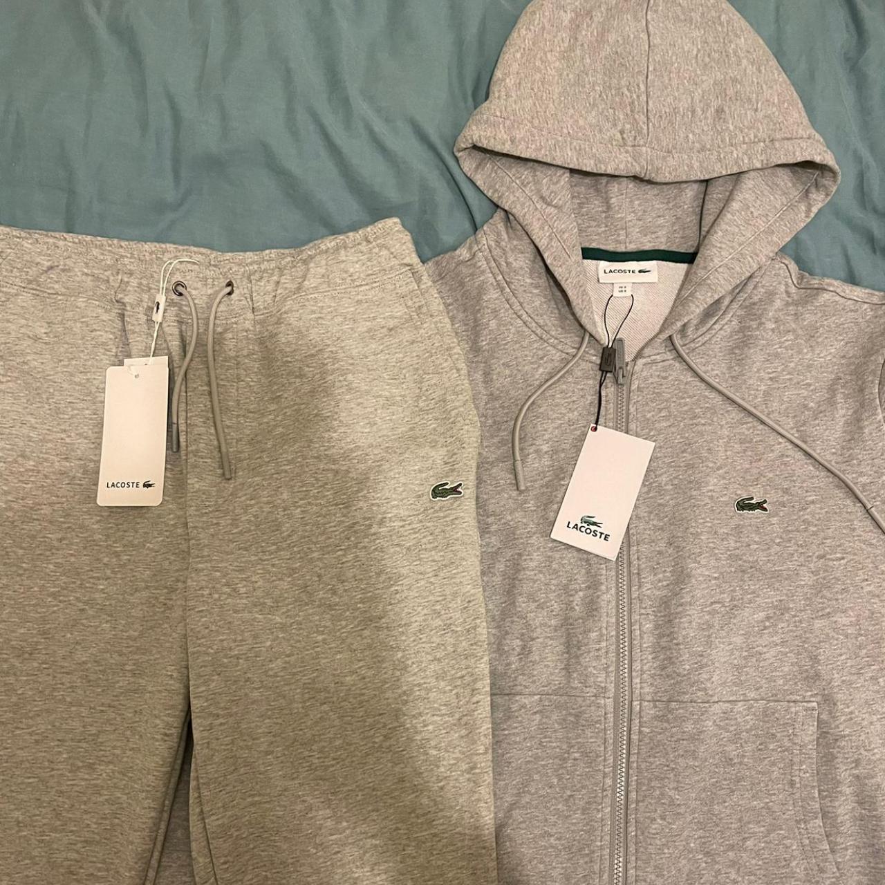 Men hotsell lacoste sweatsuit