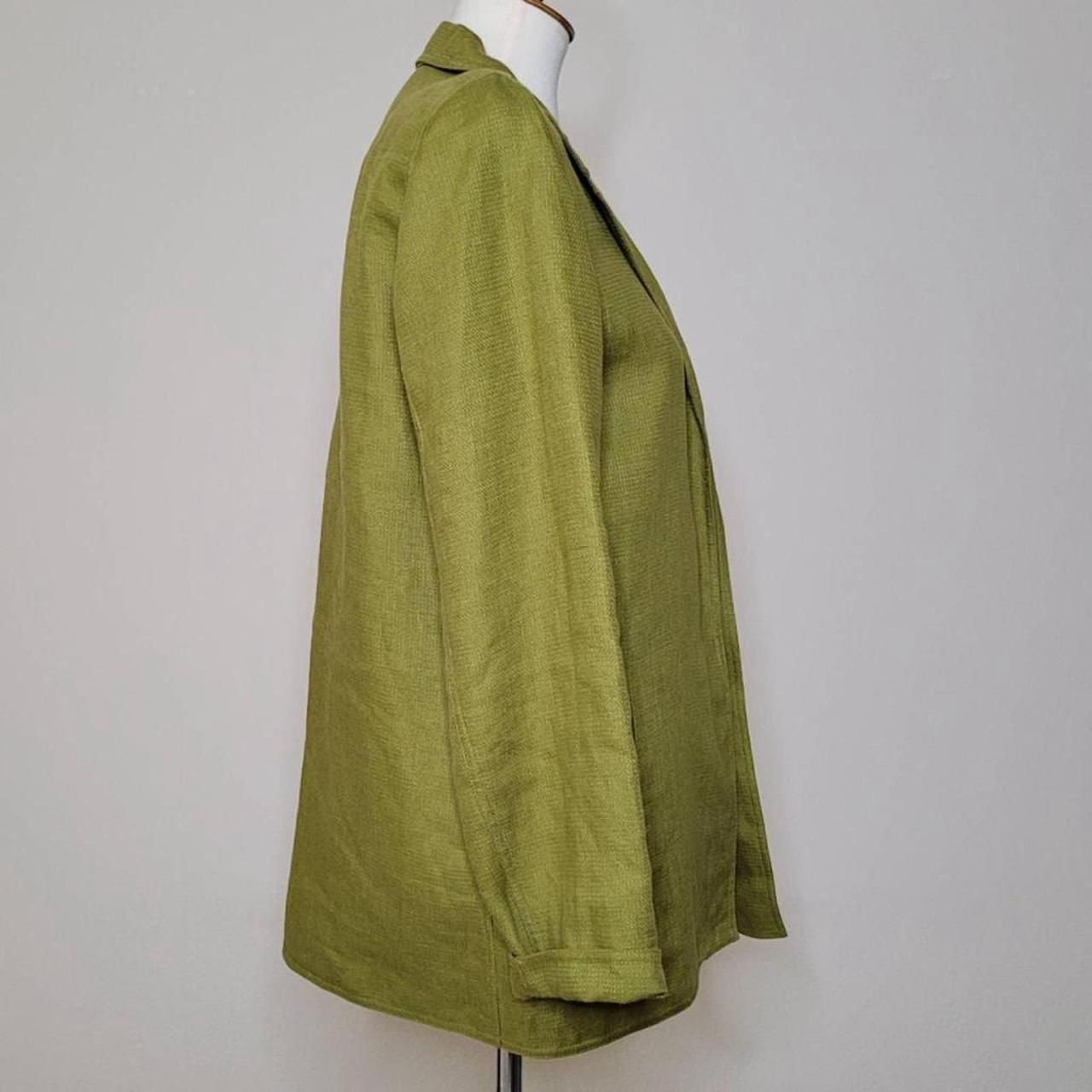 Ellen Tracy Women's Green Jacket | Depop