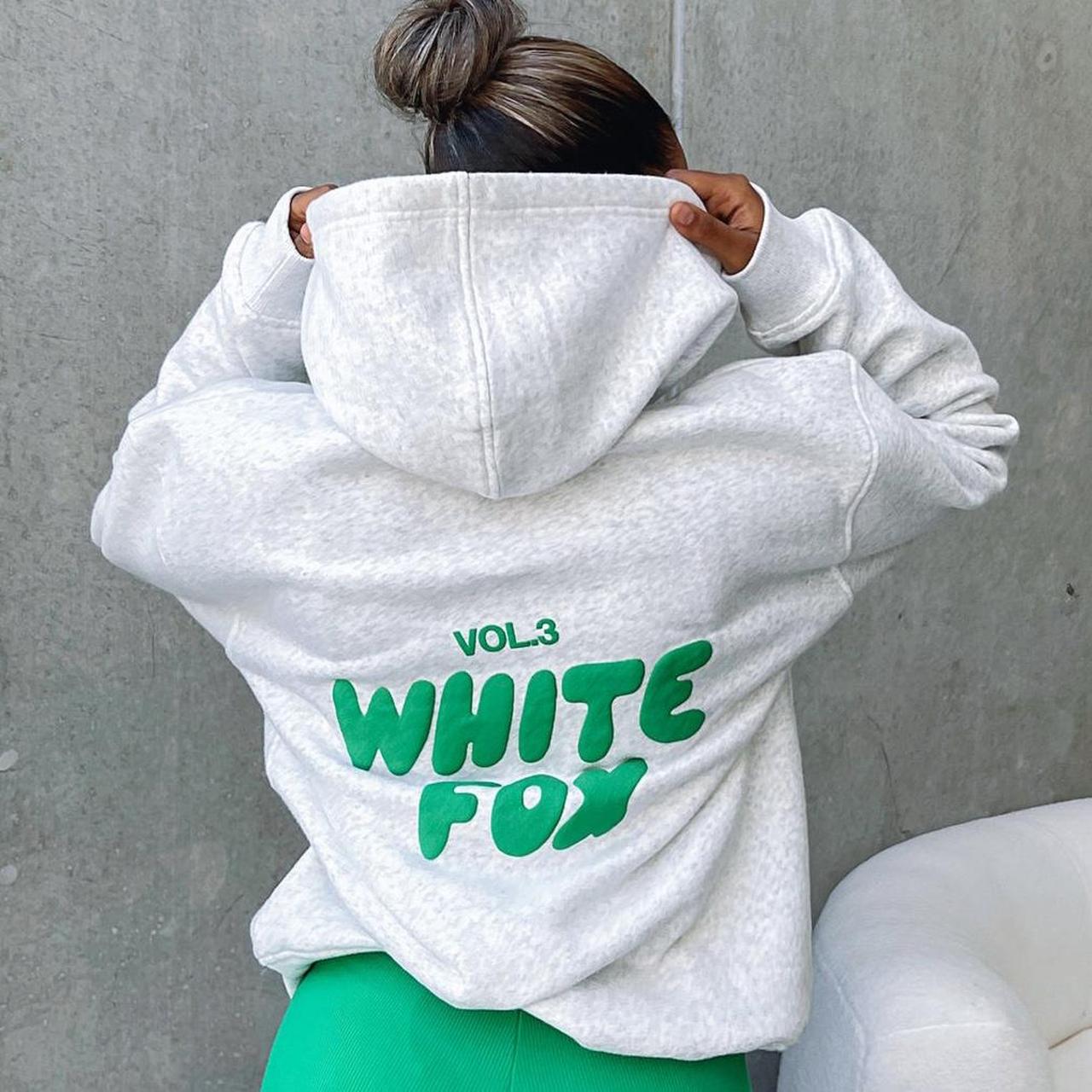 White fox boutique Offstage hoodie in