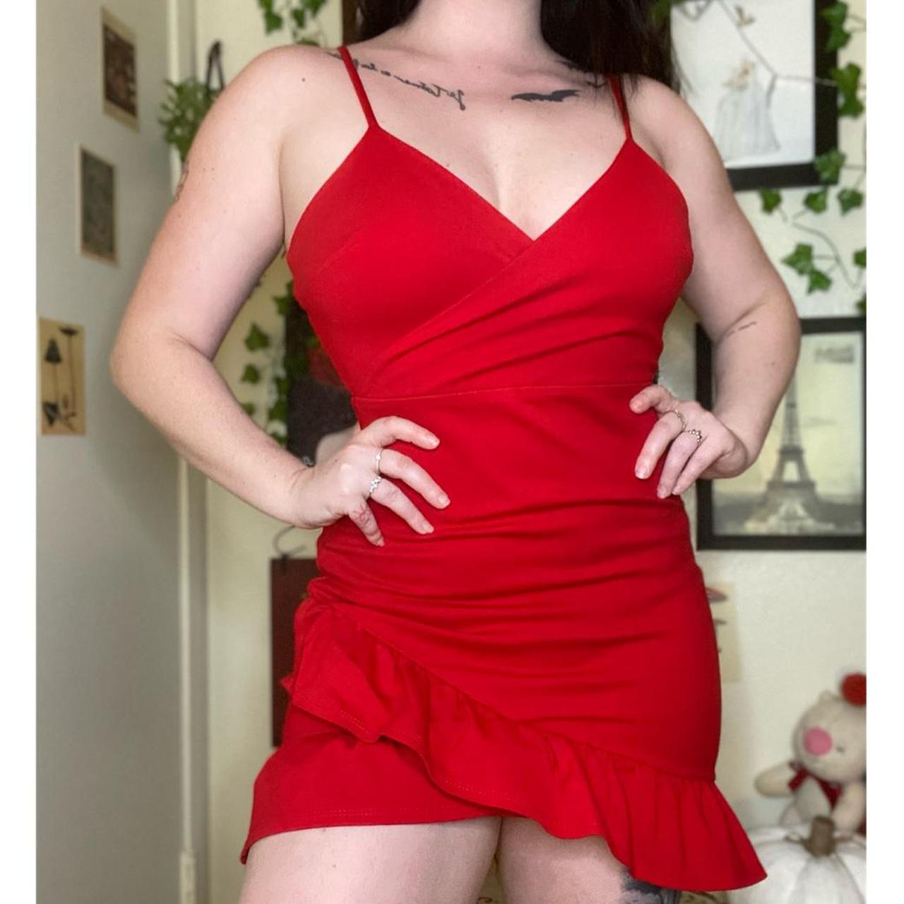 Lulus sealed with a cheap kiss red bodycon dress