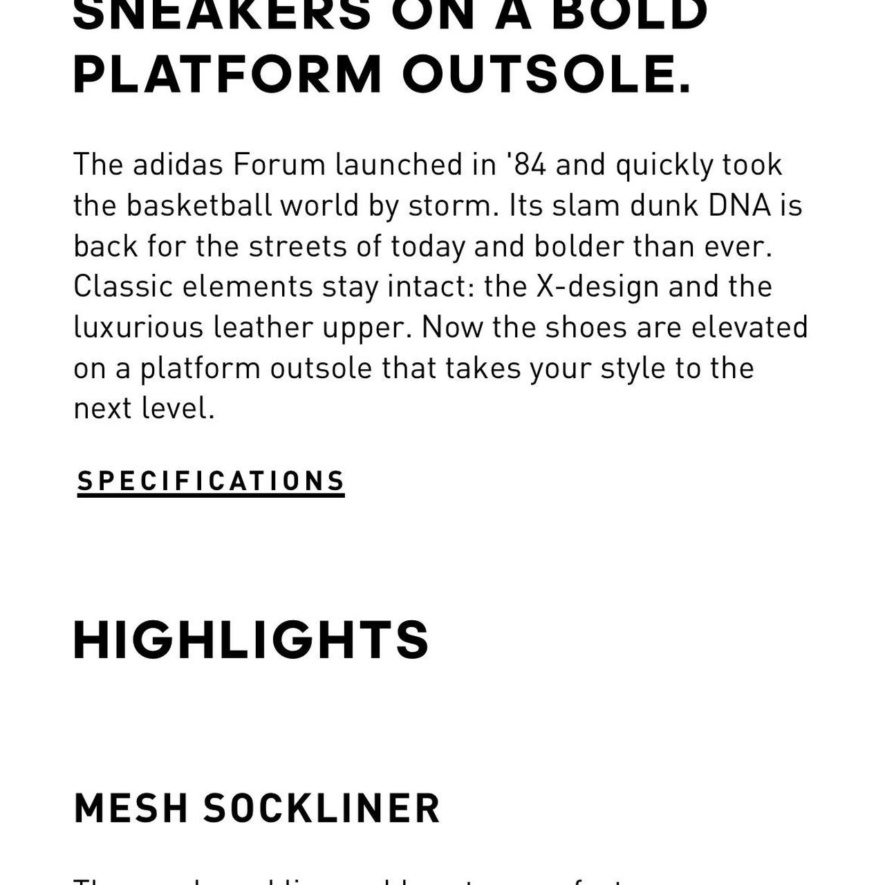 adidas forum bol
