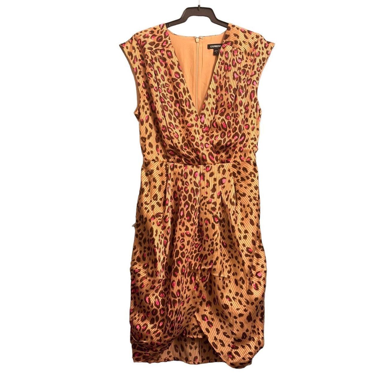 Animal print 2024 dress express