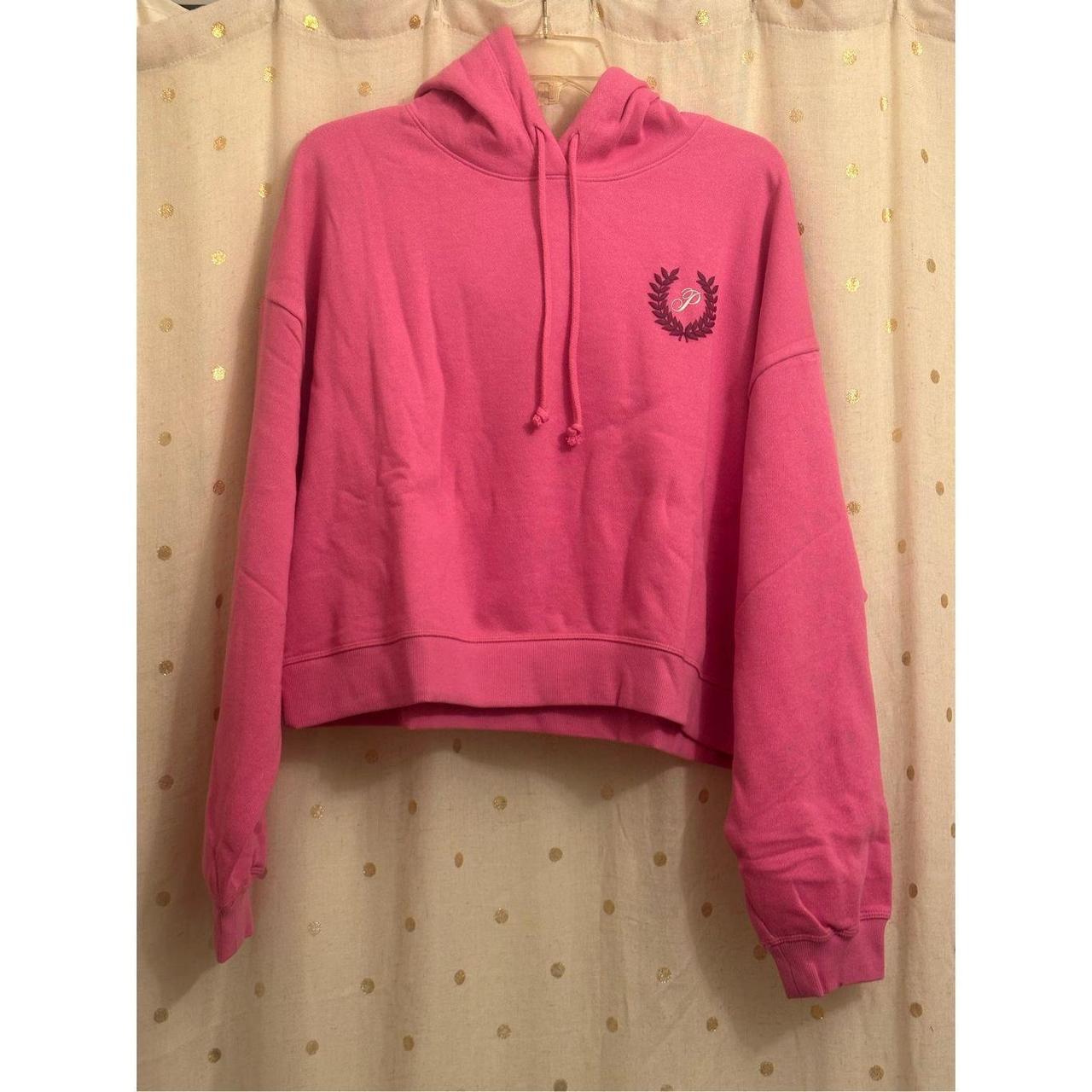 Victoria's Secret PINK Fleece Cropped Sweatshirt, Women's