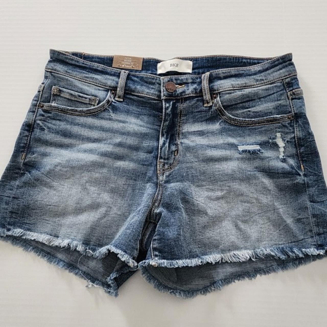 New denim shorts by BKE Payton model Size 29 Smoke... - Depop