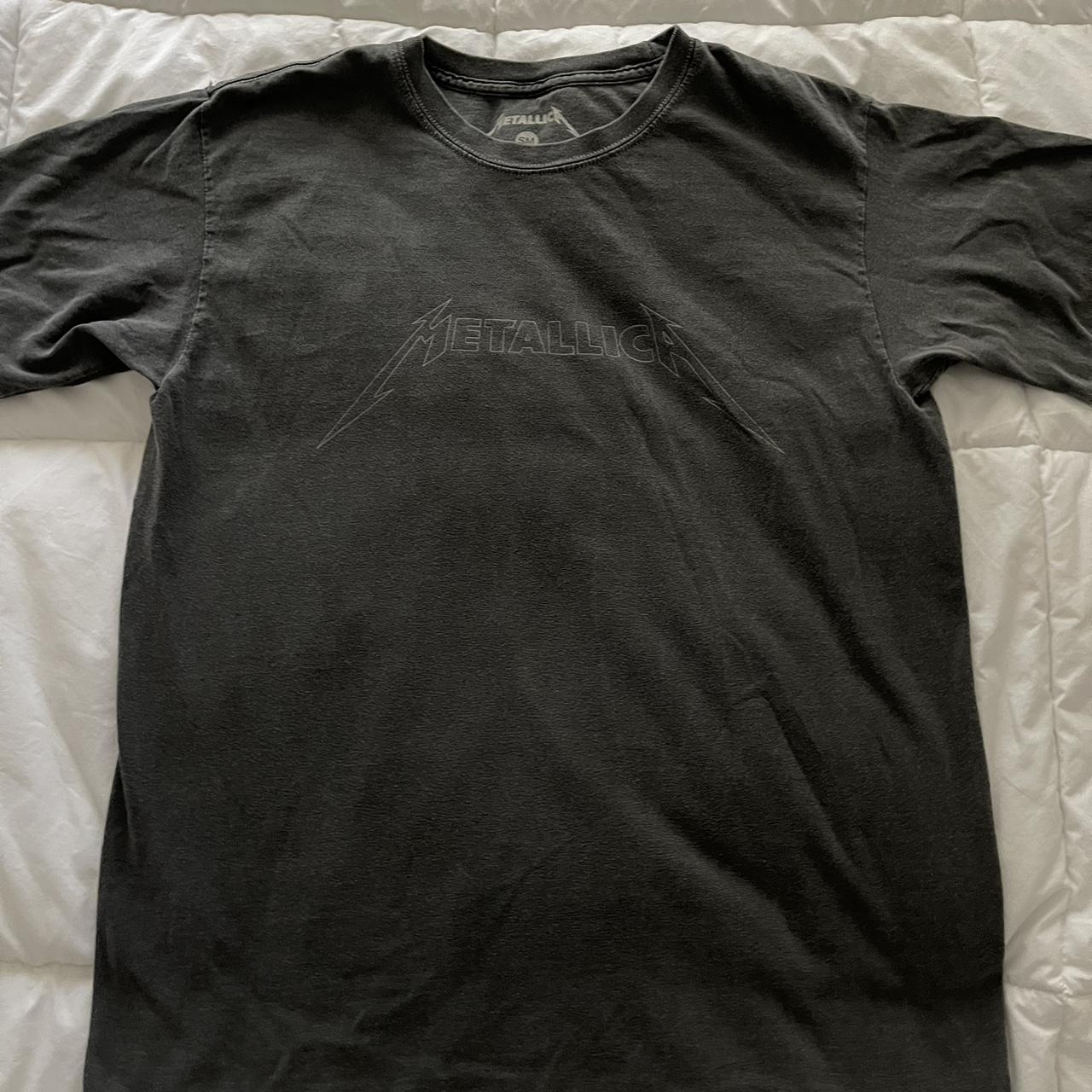 Metallica Giants game T shirt Fits kinda small but - Depop