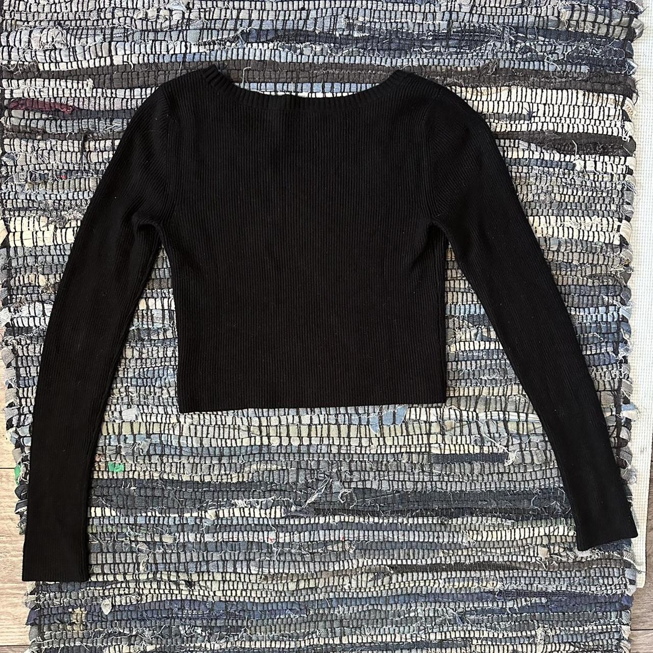 Express Women's Black Jumper Depop