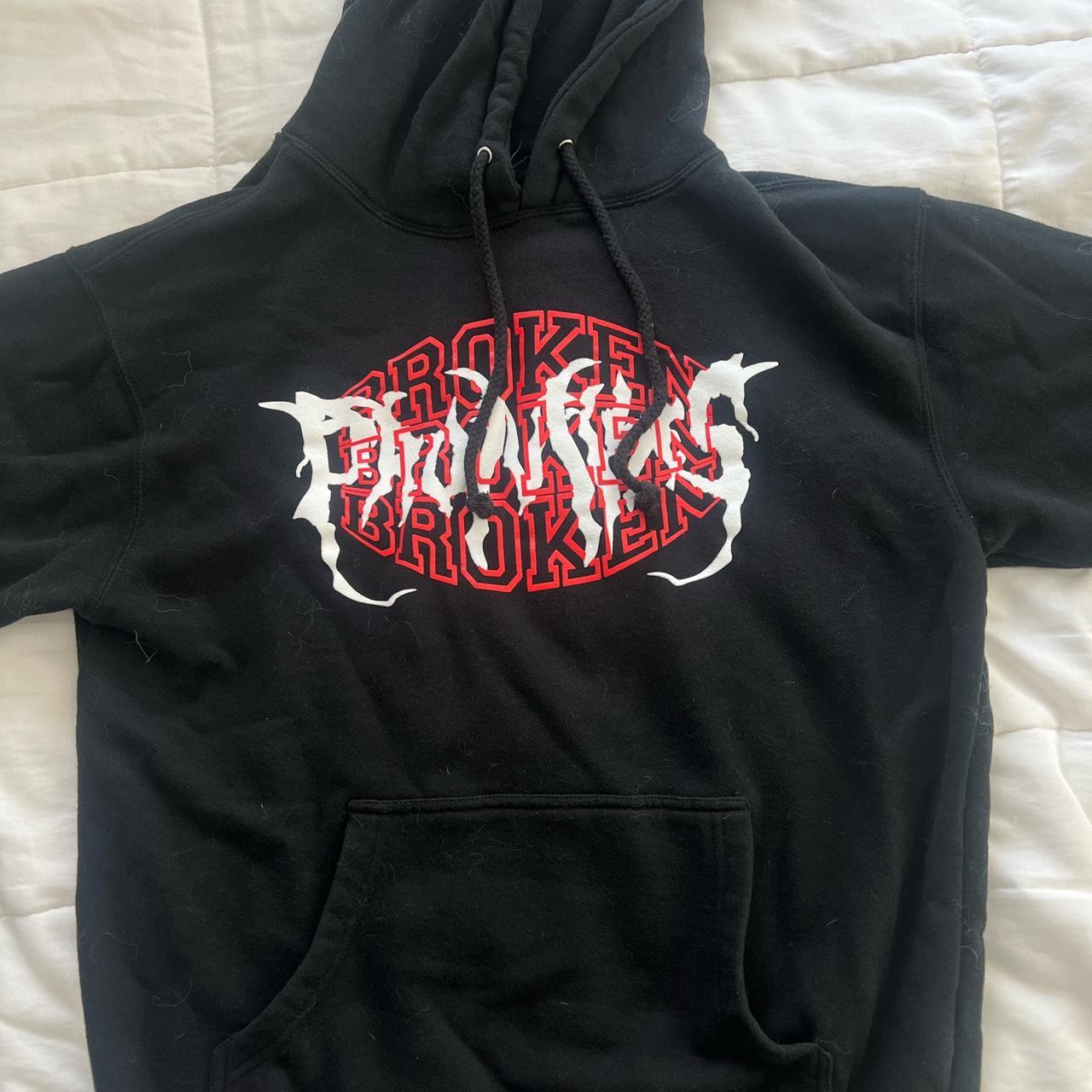 broken promises hoodie - Depop