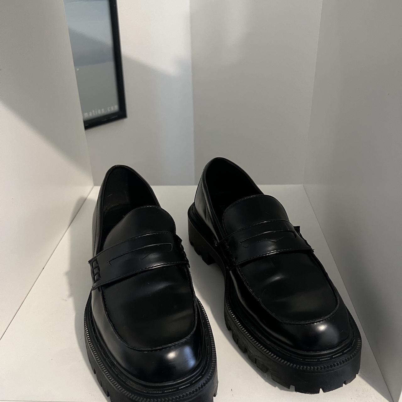 ALDO Women's Black Loafers | Depop