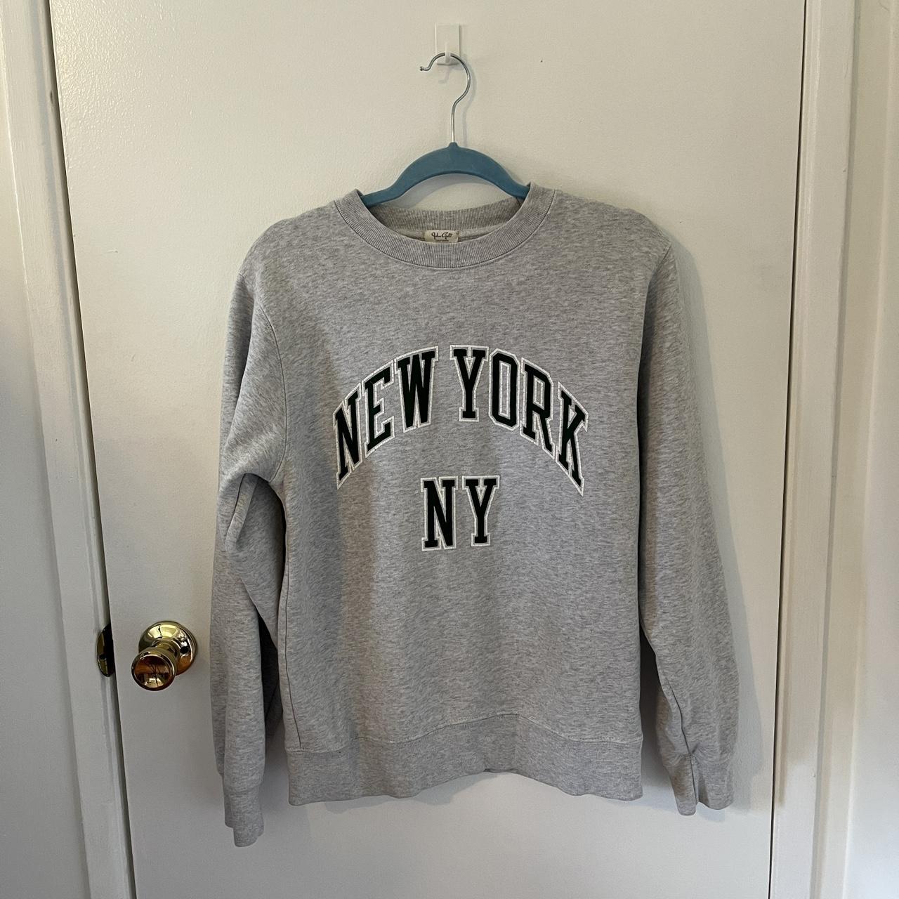 Red and black “New York” sweatshirt from Brandy - Depop