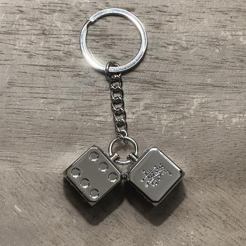 【Stussy】 l Tag Keychain Silver Metal Tag Keychain – Silver | Accessories | Stüssy