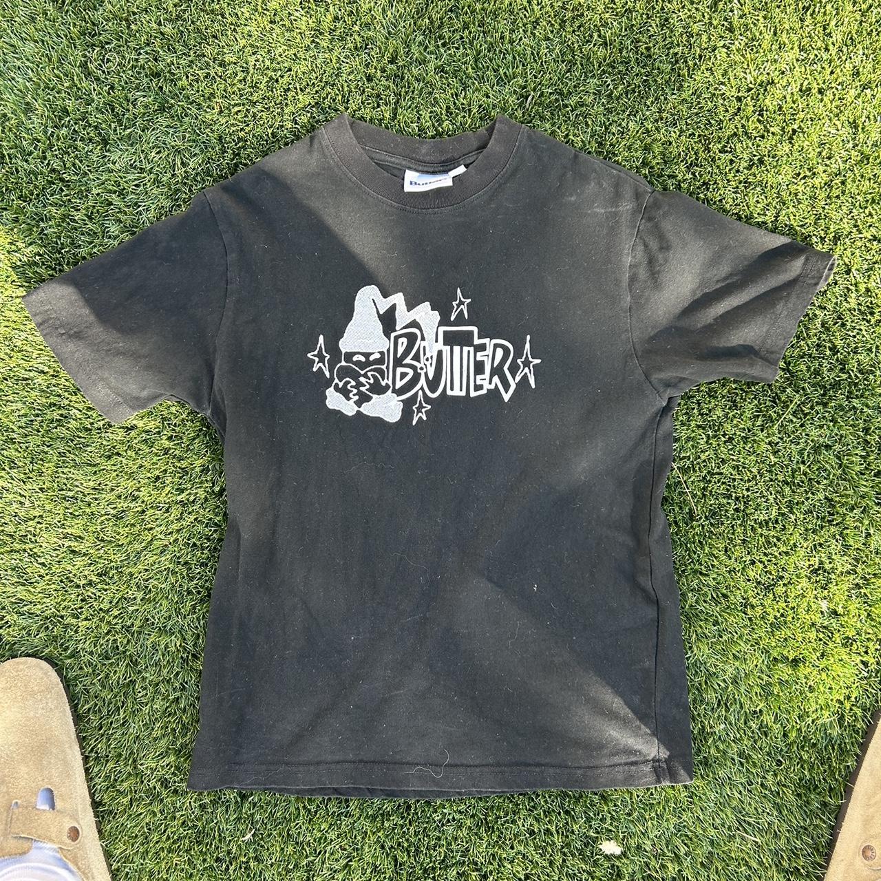 Butter Goods Men's Black and White Shirt