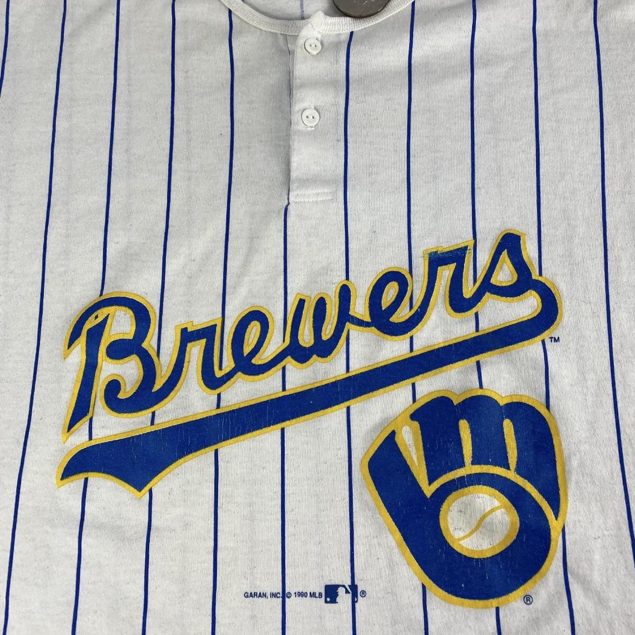 Vintage Brewers Golf Polo Late 90s or Early 00/ - Depop