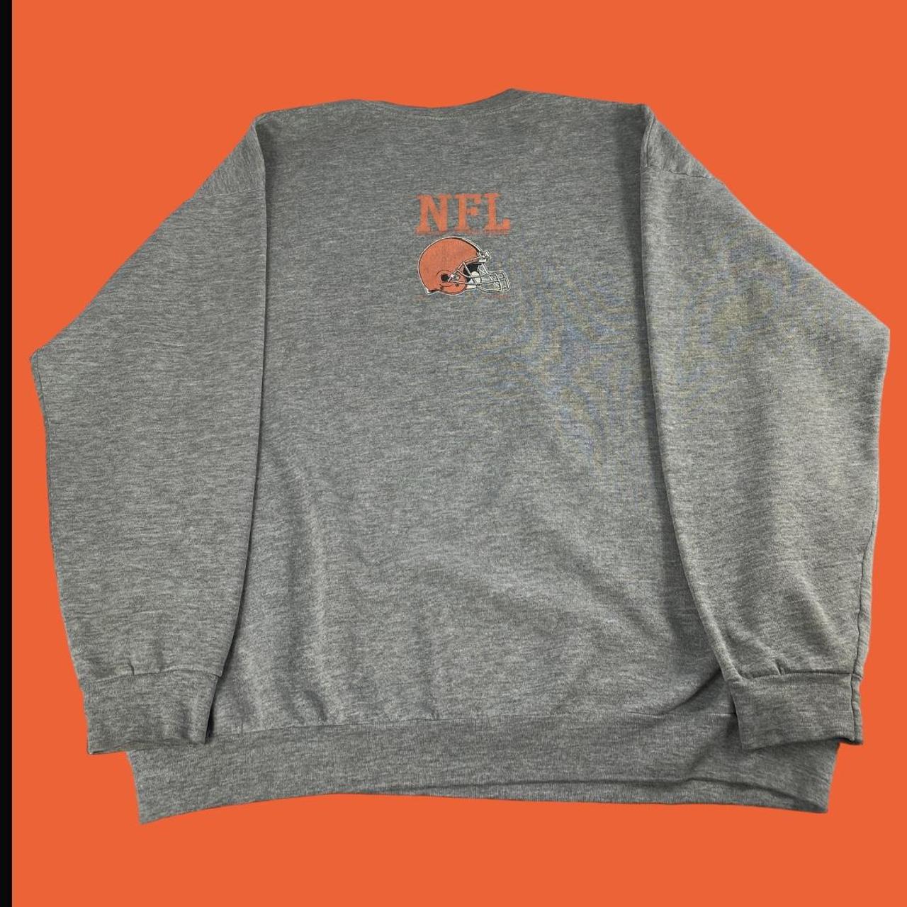 NFL Cleveland Browns Sweatshirt 90s Vintage Jumper, - Depop