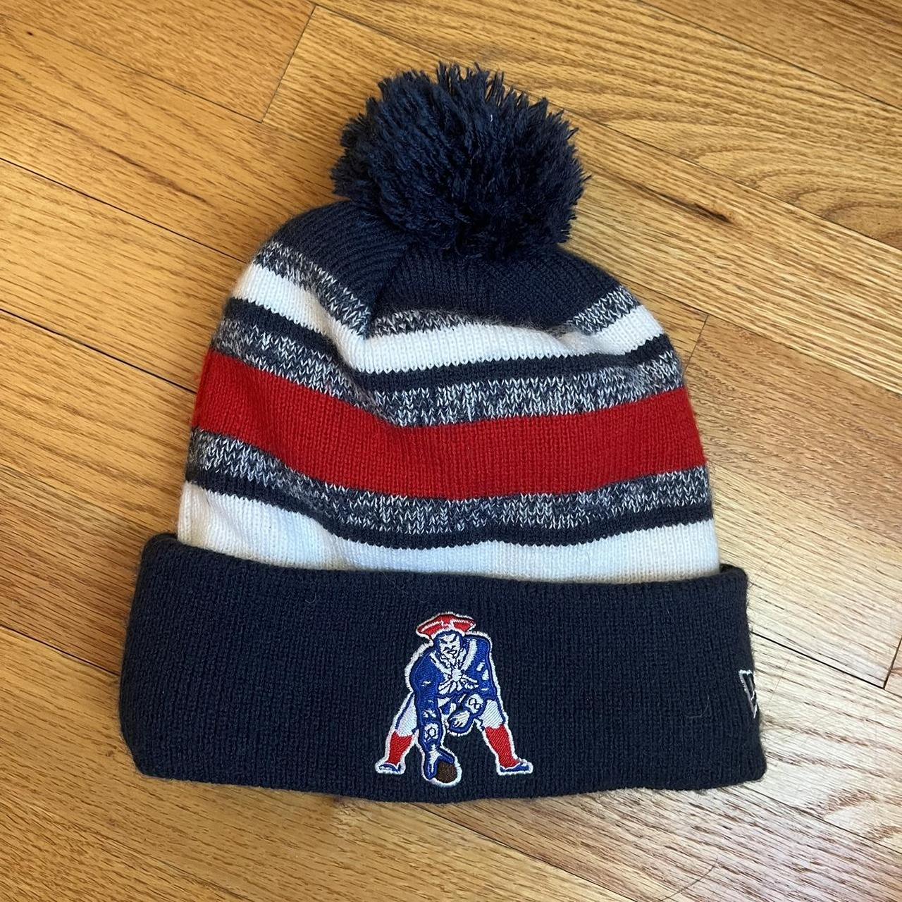 New England Patriots Beanie Hat New Era Winter Pats - Depop