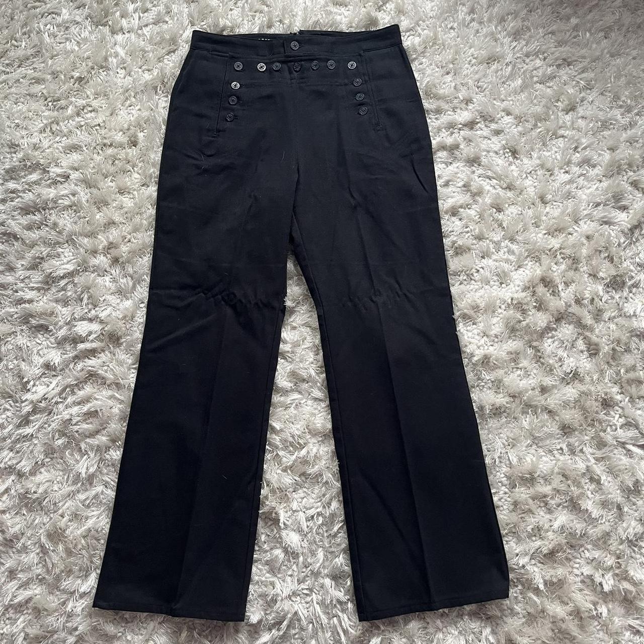 Polo Ralph Lauren Women's Black Trousers | Depop