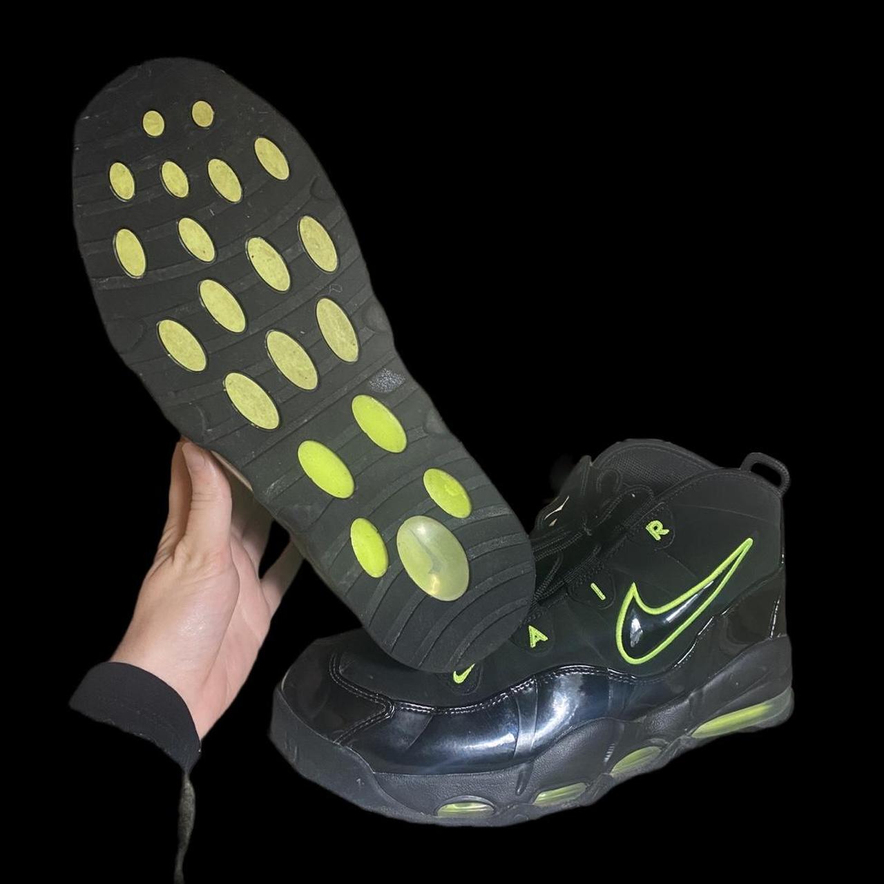 Nike air max uptempo 95 black/volt best sale