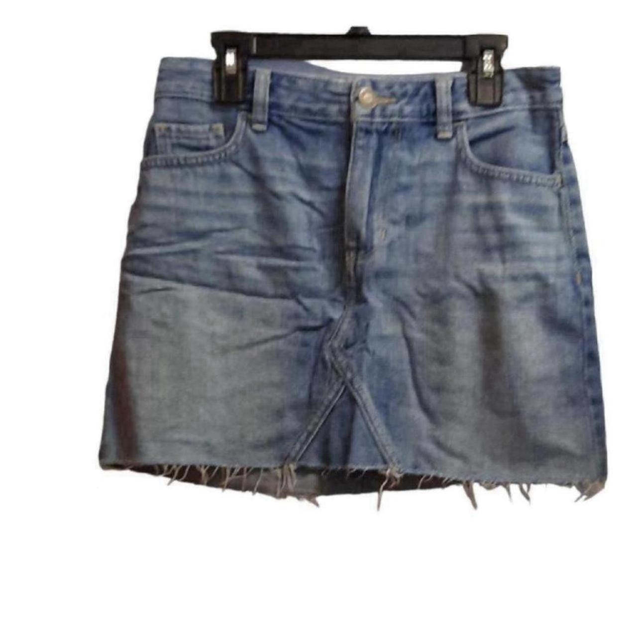 Denim skirt hot sale hollister