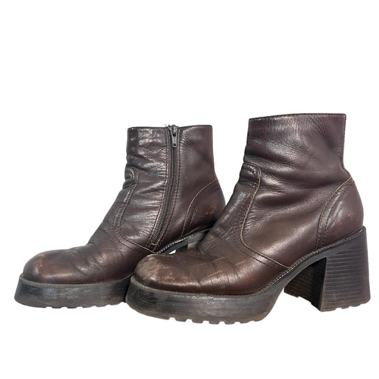 Vintage platform outlet boots