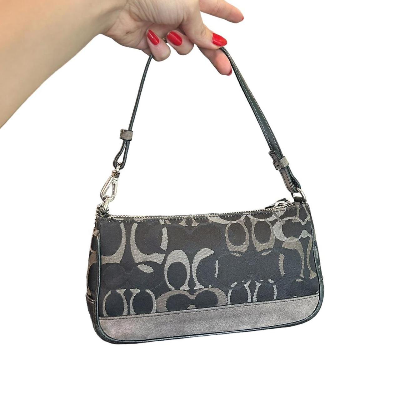 Gorgeous black coach demi bag!! Super cute y2k coach | Depop