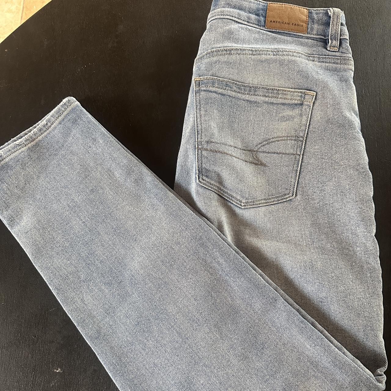 American Eagle straight jeans size 4 Depop