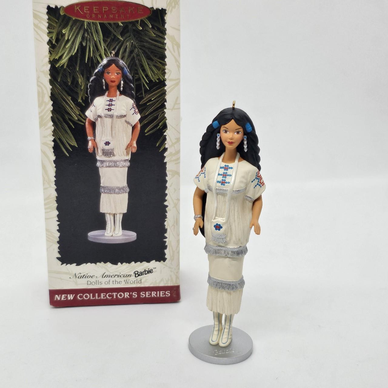 Hallmark Native American Barbie Ornament 1996 #1