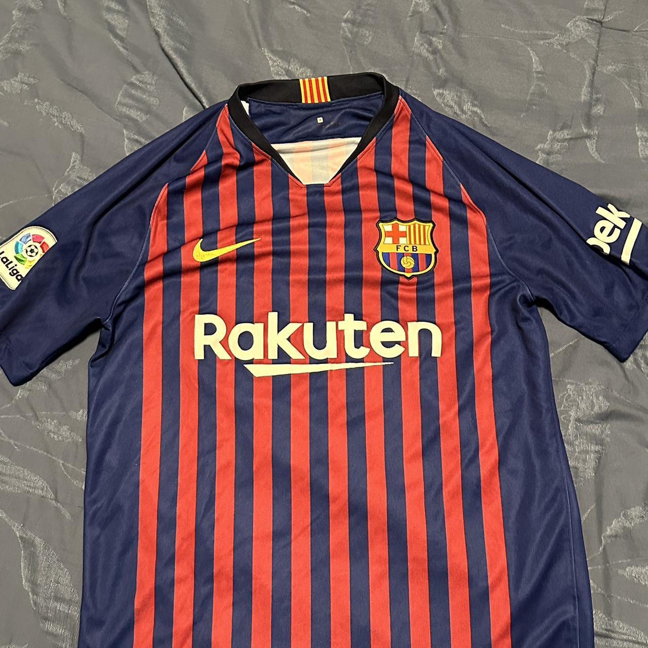 Nike Fc Barcelona 18/19 jersey Authentic bought from... - Depop
