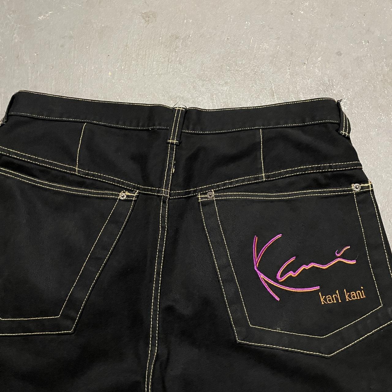 Karl Kani Men's Black and Purple Jeans (3)